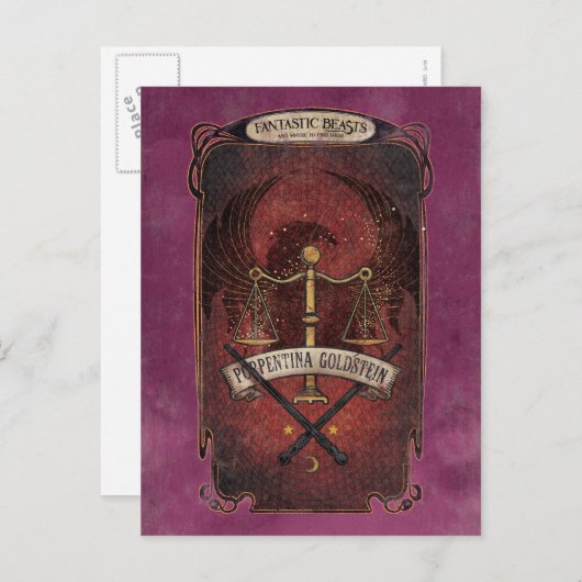 PORTENTINA GOLDSTEIN™ MACUSA™ Graphic Postkarte (Vorne/Hinten)
