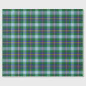 Porteous Clan Tartan Geschenkpapier (Flach)