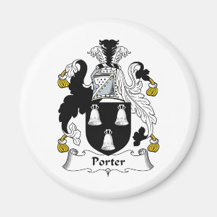 Porter Familienwappen Magnet