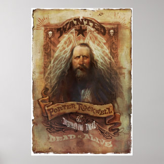 Porter Rockwell Print Poster