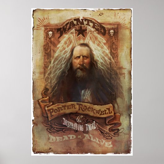 Porter Rockwell Print Poster (Vorne)