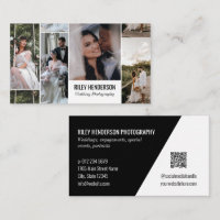 Portfolio Collage QR Code Berufliche Fotografie