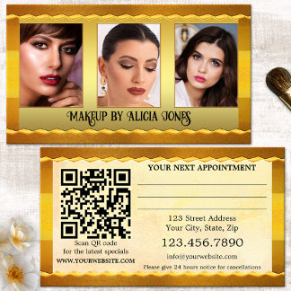 Portfolio Foto Makeuty Beauty Terminkarte