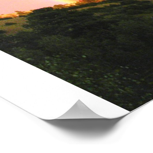 Portfolio oder kleines Cherokee Segen Gebet Poster (Ecke)