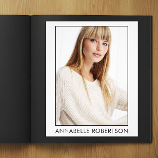 Portfolio-Print des beruflichen Akteurs Modell 8 x Fotodruck