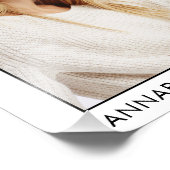 Portfolio-Print des beruflichen Akteurs Modell 8 x Fotodruck (Ecke)