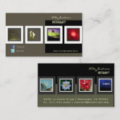 PORTFOLIOFOTOPROBE VISITENKARTE (Vorne/Hinten)