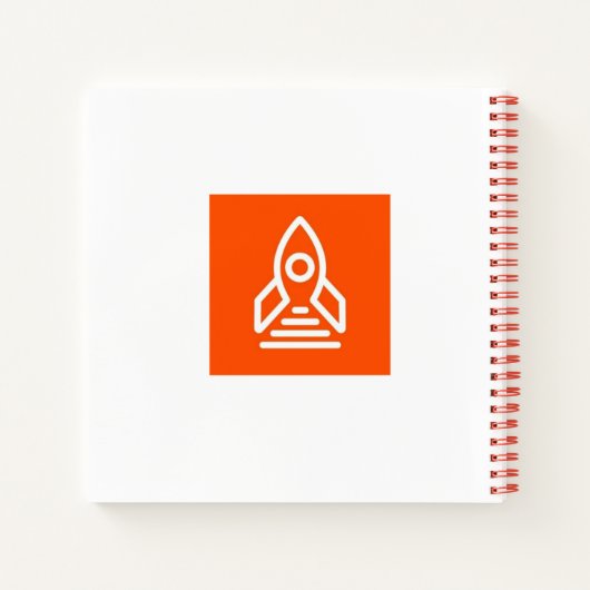 Portfoliorocket Notebook Spirale Notizblock (Rückseite)