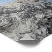 Porth Beach Newquay Cornwall Foto Poster (Ecke)