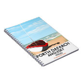 Porth Dafarch, Anglesey Vintage Reiseplakat Notizblock (Rechte Seite)