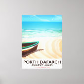Porth Dafarch, Anglesey Welsh Beach Poster Leinwanddruck (Vorderseite)