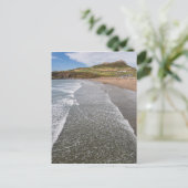 Porth Mawr Whitesands Bay Wales Postkarte (Stehend Vorderseite)