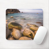 Porth Nanven ist eine felsige Bucht, Land's End, C Mousepad (Mit Mouse)