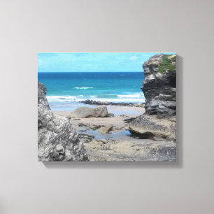 Porth Strand Newquay Cornwall Fotografie Leinwanddruck