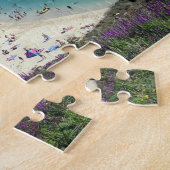 Porthchapel Beach Surfing Porthcurno Cornwall U. K Puzzle (Seite)