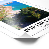 Porthcurno, Cornwall Fotodruck (Ecke)