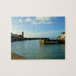 Porthleven Cornwall England Hafen-Wand Puzzle