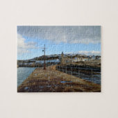 Porthleven Cornwall England im Winter Puzzle (Horizontal)