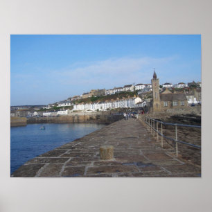 Porthleven Print Poster