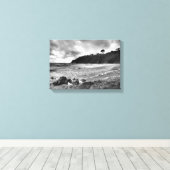 Porthluney Cove Leinwanddruck (Insitu (Holzboden))