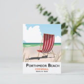 Porthmeor Beach Reiseplakat (Stehend Vorderseite)