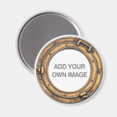 Porthole 1 Magnet (Vorderseite/Rückseite)