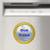 Porthole 2 Cabin Marker Magnet (In Situ (Geschirrspüler))