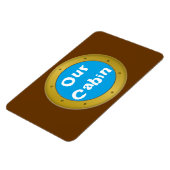 Porthole 2 Stateroom Door Marker Magnet (Linke Seite)