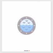 Porthole Aufkleber (Blatt)