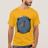 Porthole Aussicht auf einen SCUBA Diver Reiten und T-Shirt (Vorderseite)