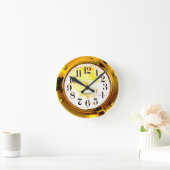 porthole boat clock runde wanduhr (Zuhause)