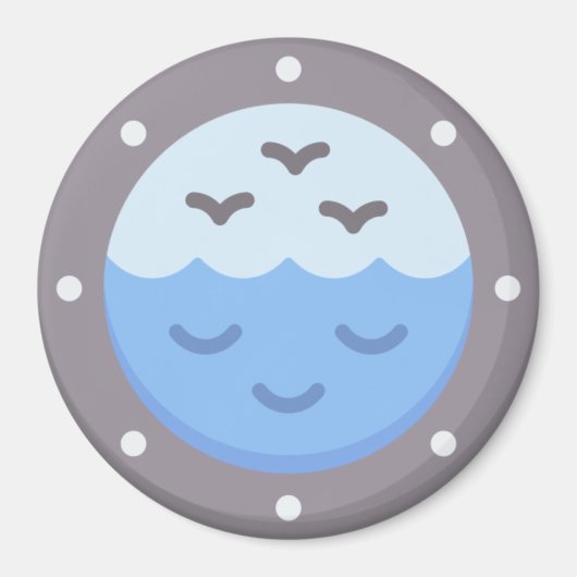 Porthole Magnet (Vorne)
