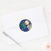 Porthole Mermaid Sticker (Umschlag)