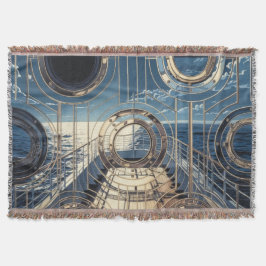 Porthole Nautical Ocean Liner Luxury Art Deco Decke