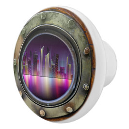 Porthole Scene Drawer Knobs Keramikknauf