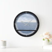 Porthole View Große Wanduhr (Zuhause)