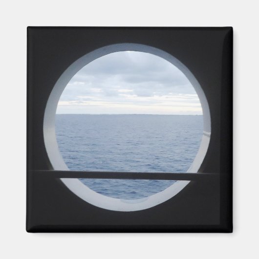 Porthole View Magnet (Vorne)