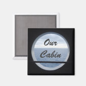 Porthole View Stateroom Door Marker Magnet (Vorderseite/Rückseite)