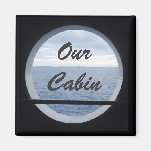 Porthole View Stateroom Door Marker Magnet (Vorne)