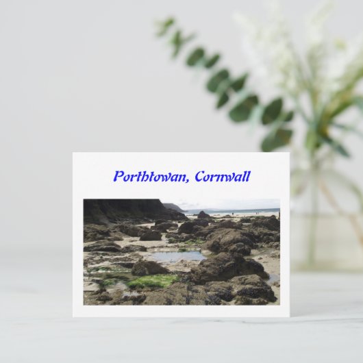 Porthtowan, Cornwall Postkarte (Stehend Vorderseite)