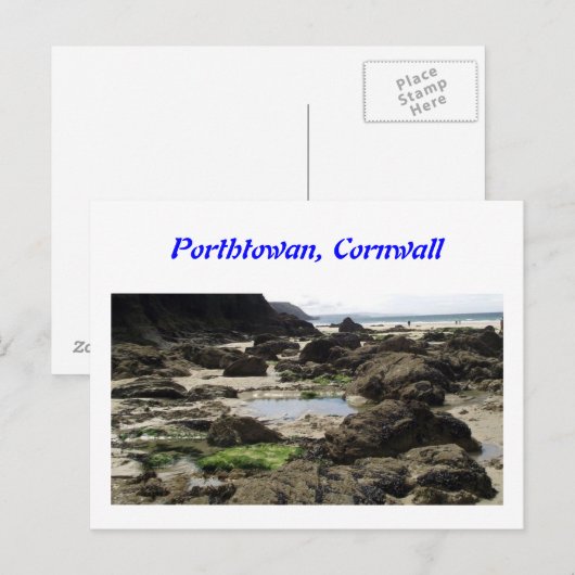 Porthtowan, Cornwall Postkarte (Vorne/Hinten)