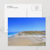 Porthtowan Postkarte (Vorne/Hinten)