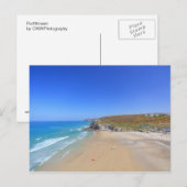 Porthtowan Postkarte (Vorne/Hinten)