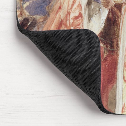 Portia und Bassanio, c.1826 (w/c, braune Tinte, Mousepad (Ecke)