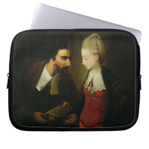Portia und Shylock "vom Kaufmann von Venedig" A Laptopschutzhülle