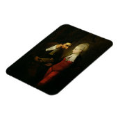 Portia und Shylock von 'Der Händler von Venedig' A Magnet (Linke Seite)