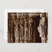 Portico de la Gloria Postkarte (Vorne/Hinten)