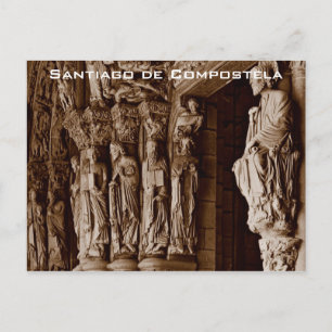 Portico de la Gloria Postkarte