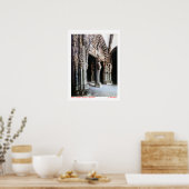 Pórtico de la Gloria (Santiago de Compostela) Poster (Küche)