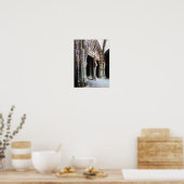 Pórtico de la Gloria (Santiago de Compostela) Poster (Küche)